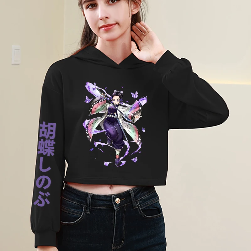 New Fashion Kochou Shinobu Pullover Long Sleeve Sports Hoodie Women Girl Sweatshirt Pullover Anime Cat Ear Tops
New Fashion Kochou Shinobu Pullover Long Sleeve Sports Hoodie Women Girl Sweatshirt Pullover Anime Cat Ear Tops