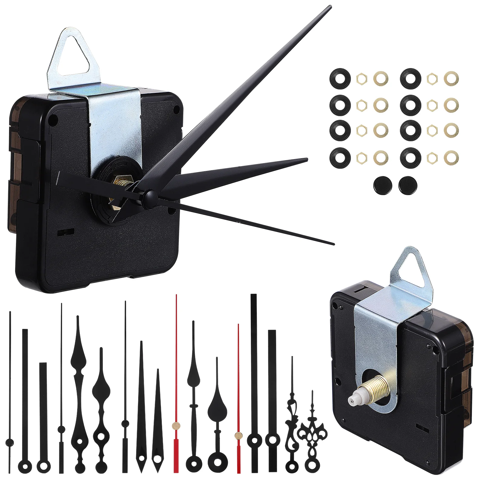 8 Sets Mute Quartz Clock Movement Work Wall Hands Motor Plastic Mechanical Movements Mechanisms
8 Sets Mute Quartz Clock Movement Work Wall Hands Motor Plastic Mechanical Movements Mechanisms