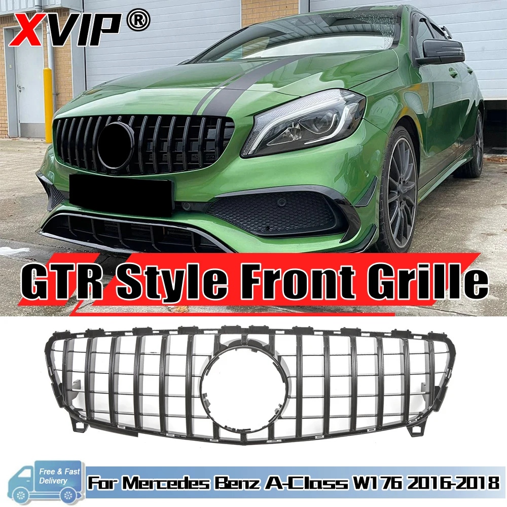 XVIP хромированный Серебряный бампер в стиле GTR для Mercedes Benz A-Class W176 2016-2018 A180 A200 A250 A45 AMG передние гоночные грили
XVIP хромированный Серебряный бампер в стиле GTR для Mercedes Benz A-Class W176 2016-2018 A180 A200 A250 A45 AMG передние гоночные грили