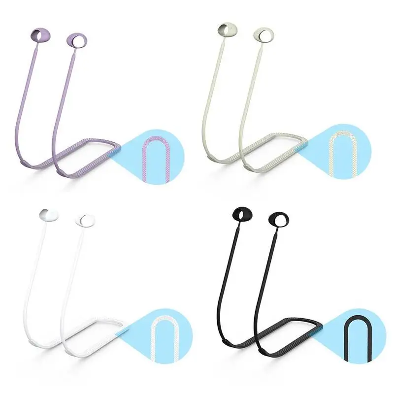 Silicone Headphone Anti-lost Rope Strap Wireless Earphones Lanyard For Samsung Galaxy Buds 2
Silicone Headphone Anti-lost Rope Strap Wireless Earphones Lanyard For Samsung Galaxy Buds 2