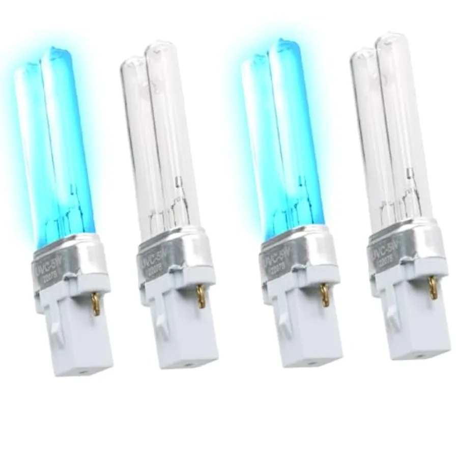 4 Pack LB4000 Replacement Bulb for LB4000 AC4300BPTCA, AC4825, AC4850PT and AC4900CA, 5w Pond Pump and Filter UVC Replacement L
4 Pack LB4000 Replacement Bulb for LB4000 AC4300BPTCA, AC4825, AC4850PT and AC4900CA, 5w Pond Pump and Filter UVC Replacement L