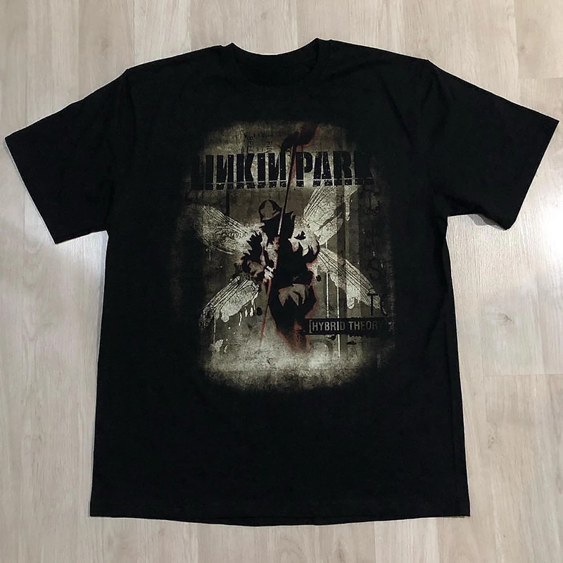 Linkin Park Rock Band Европа Америка футболка с короткими рукавами Одежда для мужчин и женщин Уличная одежда больших размеров в стиле хип-хоп, панк, футболки в стиле Харадзюку
Linkin Park Rock Band Европа Америка футболка с короткими рукавами Одежда для мужчин и женщин Уличная одежда больших размеров в стиле хип-хоп, панк, футболки в стиле Харадзюку