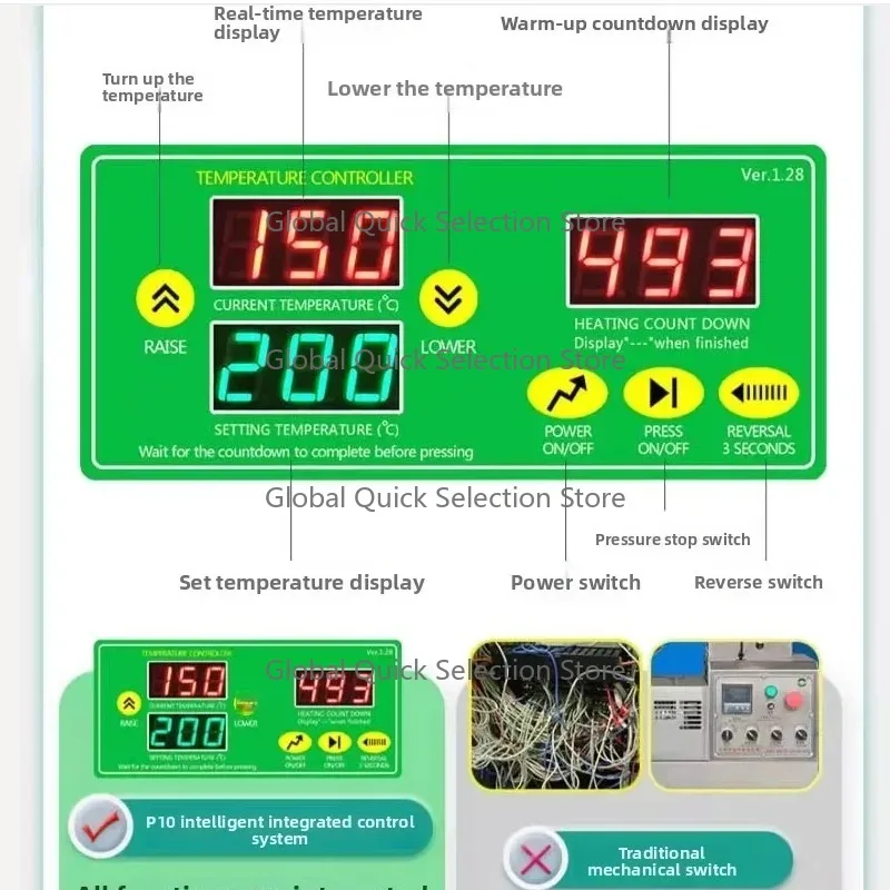 Electric Oil Press Machine Commercial Small Hot Cold Oil Extraction Machine 220/110V Full Automatic Stainless Steel Oil Press
Electric Oil Press Machine Commercial Small Hot Cold Oil Extraction Machine 220/110V Full Automatic Stainless Steel Oil Press