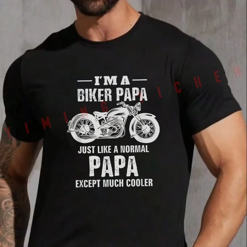 Motorcycle Shirts Biker Papa Bike T-Shirt Men Summer Unisex Casual Short Sleeve Motorbike Tops
Motorcycle Shirts Biker Papa Bike T-Shirt Men Summer Unisex Casual Short Sleeve Motorbike Tops
