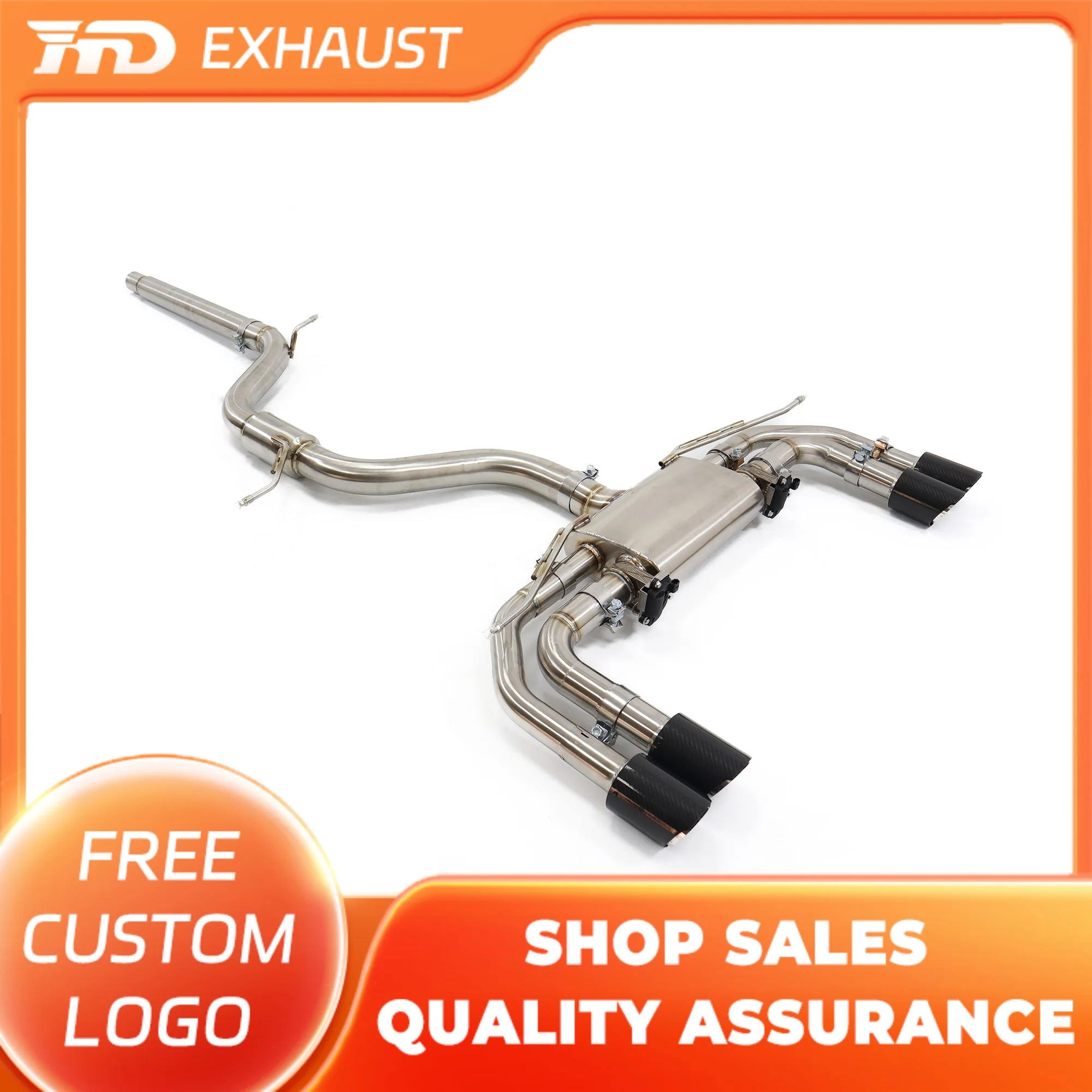 HMD Hot Sale Stainless Steel Exhaust System Performance Catback For VW Golf MK7 GTI 2.0T Auto Modified Valve Muffler
HMD Hot Sale Stainless Steel Exhaust System Performance Catback For VW Golf MK7 GTI 2.0T Auto Modified Valve Muffler