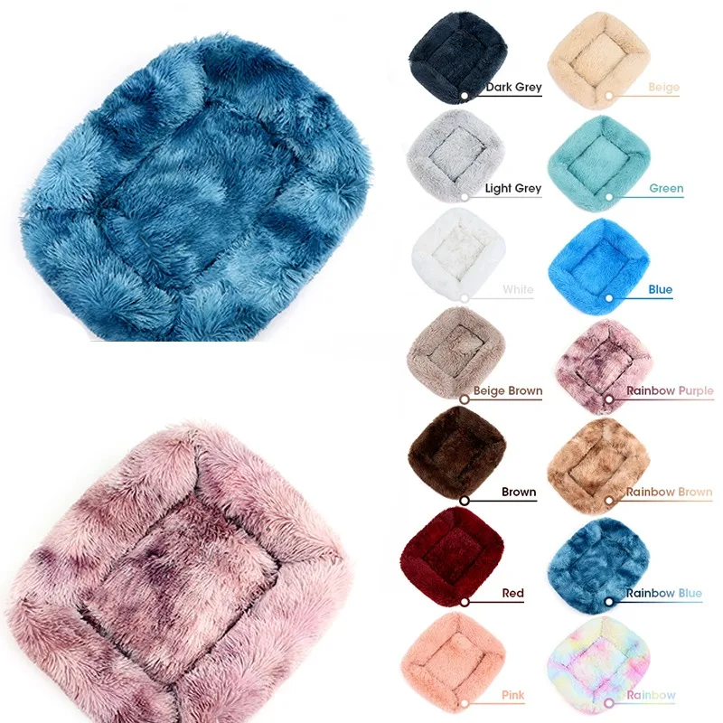 Soft Long Plush Pet Cat Bed House Cats Dog Mat Winter Warm Square Sleeping Dogs Puppy Nest Pet Cushion Portable For Pet Cats Bed
Soft Long Plush Pet Cat Bed House Cats Dog Mat Winter Warm Square Sleeping Dogs Puppy Nest Pet Cushion Portable For Pet Cats Bed
