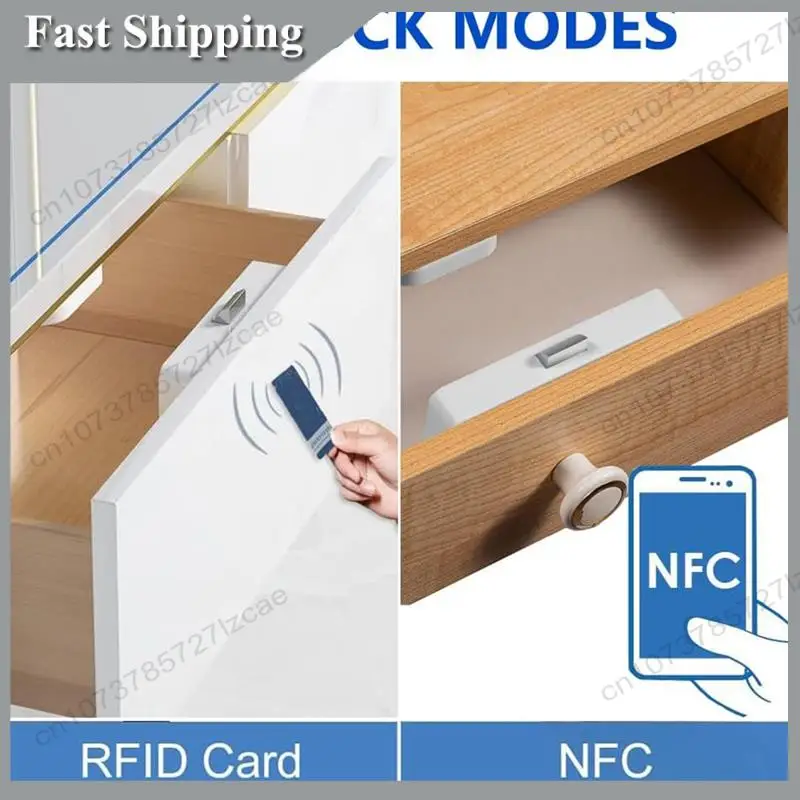 -A99Z Cabinet Lock, Smart NFC RFID Electronic DIY Child Safety Proofing Lock For Cabinet Drawer Locker Cupboard
-A99Z Cabinet Lock, Smart NFC RFID Electronic DIY Child Safety Proofing Lock For Cabinet Drawer Locker Cupboard