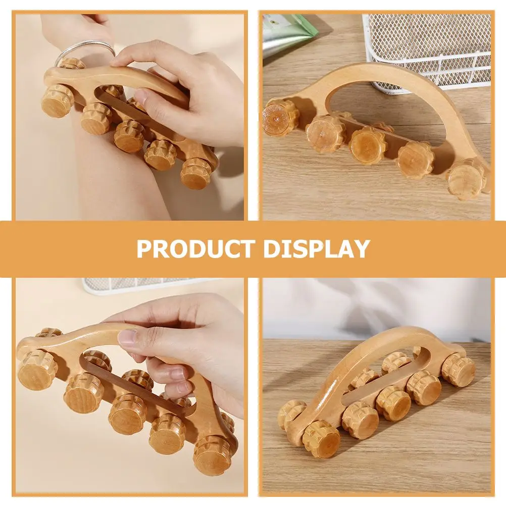 Wooden Massage Tool H held Roller for Feet Neck Back Stress Relief Portable Massager Wood Ball Body Pain Muscle Soreness Home
Wooden Massage Tool H held Roller for Feet Neck Back Stress Relief Portable Massager Wood Ball Body Pain Muscle Soreness Home