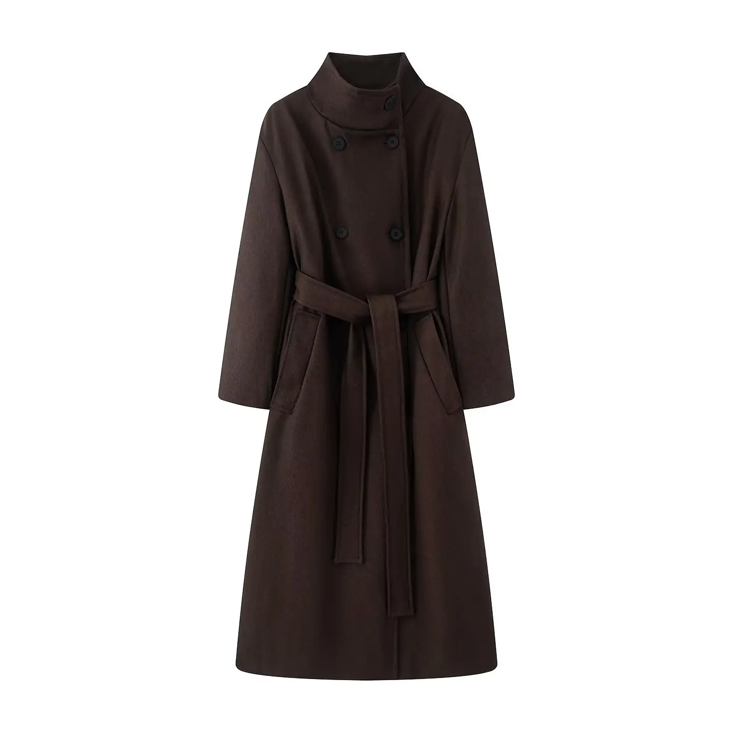 KIDCRKJ Temperament Spring Women Overcoat Stand Collar Belted Cinched Waist Female Jacket Long Slim Fit Elegant Lady Jacket
KIDCRKJ Temperament Spring Women Overcoat Stand Collar Belted Cinched Waist Female Jacket Long Slim Fit Elegant Lady Jacket