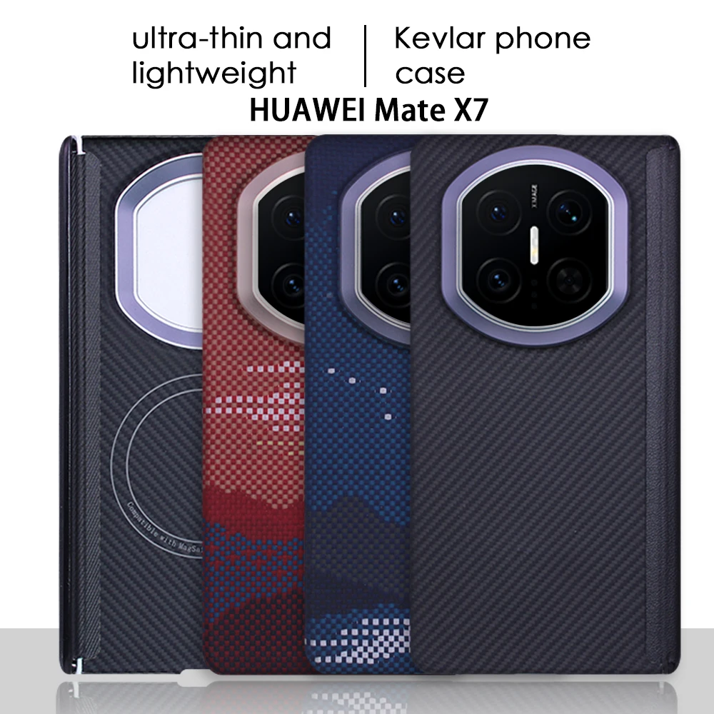 Premium ultra-thin 100% Genuine 600D Kevlar aramid fiber phone Case For Huawei Mate X7 X6 X5 X3 Magnetic charging back Cover
Premium ultra-thin 100% Genuine 600D Kevlar aramid fiber phone Case For Huawei Mate X7 X6 X5 X3 Magnetic charging back Cover