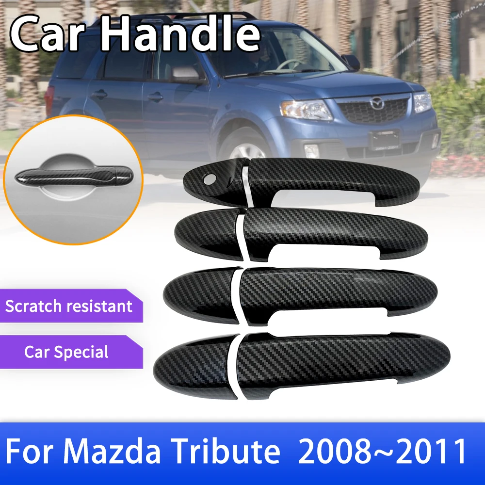 Чехол из углеродного волокна для дверной ручки подходит для Mazda Tribute MK2 2008 2009 2010 2011 Защитная пленка для автомобиля декоративные аксессуары наклейки
Чехол из углеродного волокна для дверной ручки подходит для Mazda Tribute MK2 2008 2009 2010 2011 Защитная пленка для автомобиля декоративные аксессуары наклейки