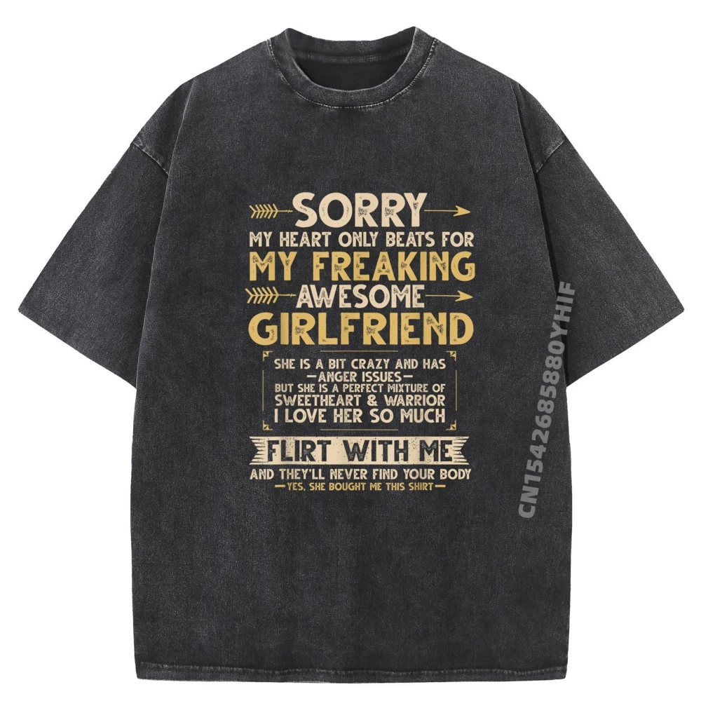 Мужская стираная рубашка I Love My Freaking Awesome Girlfriend Shes A Bit Crazy Funny Plain Shirt Молодежная мужская одежда 2025 Party
Мужская стираная рубашка I Love My Freaking Awesome Girlfriend Shes A Bit Crazy Funny Plain Shirt Молодежная мужская одежда 2025 Party