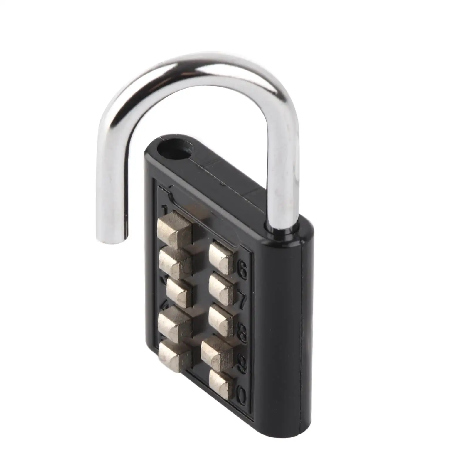 10-Digit Waterproof Push Button Combination Padlock for gym , Gate, Toolbox & Suitcase - Secure Outdoor Lock
10-Digit Waterproof Push Button Combination Padlock for gym , Gate, Toolbox & Suitcase - Secure Outdoor Lock