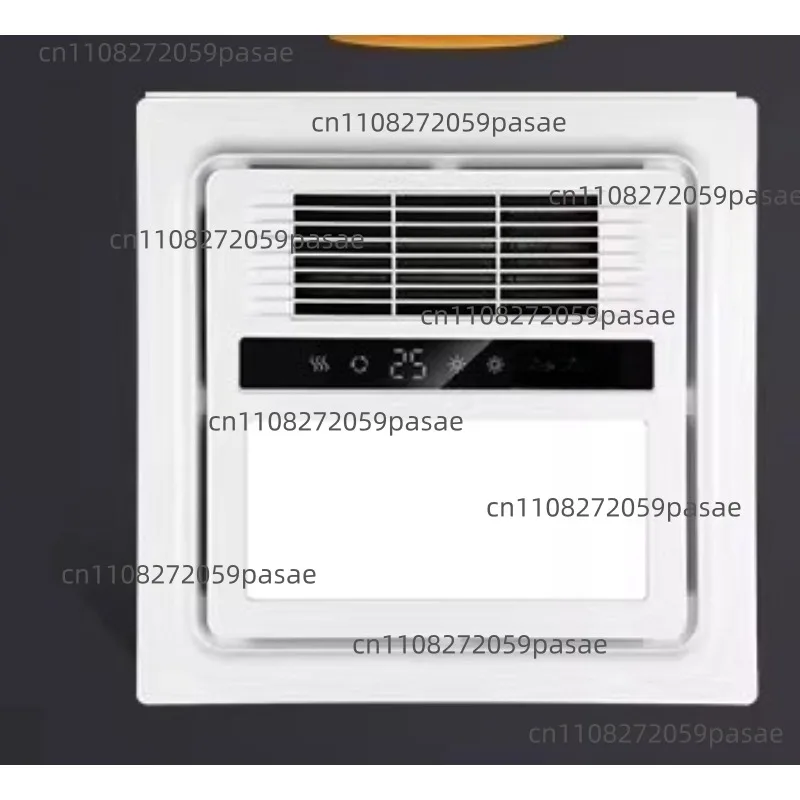 Вентилятор-обогреватель потолочный 30x30 со встроенным освещением, вытяжка 300x300 для ванной комнаты
Вентилятор-обогреватель потолочный 30x30 со встроенным освещением, вытяжка 300x300 для ванной комнаты