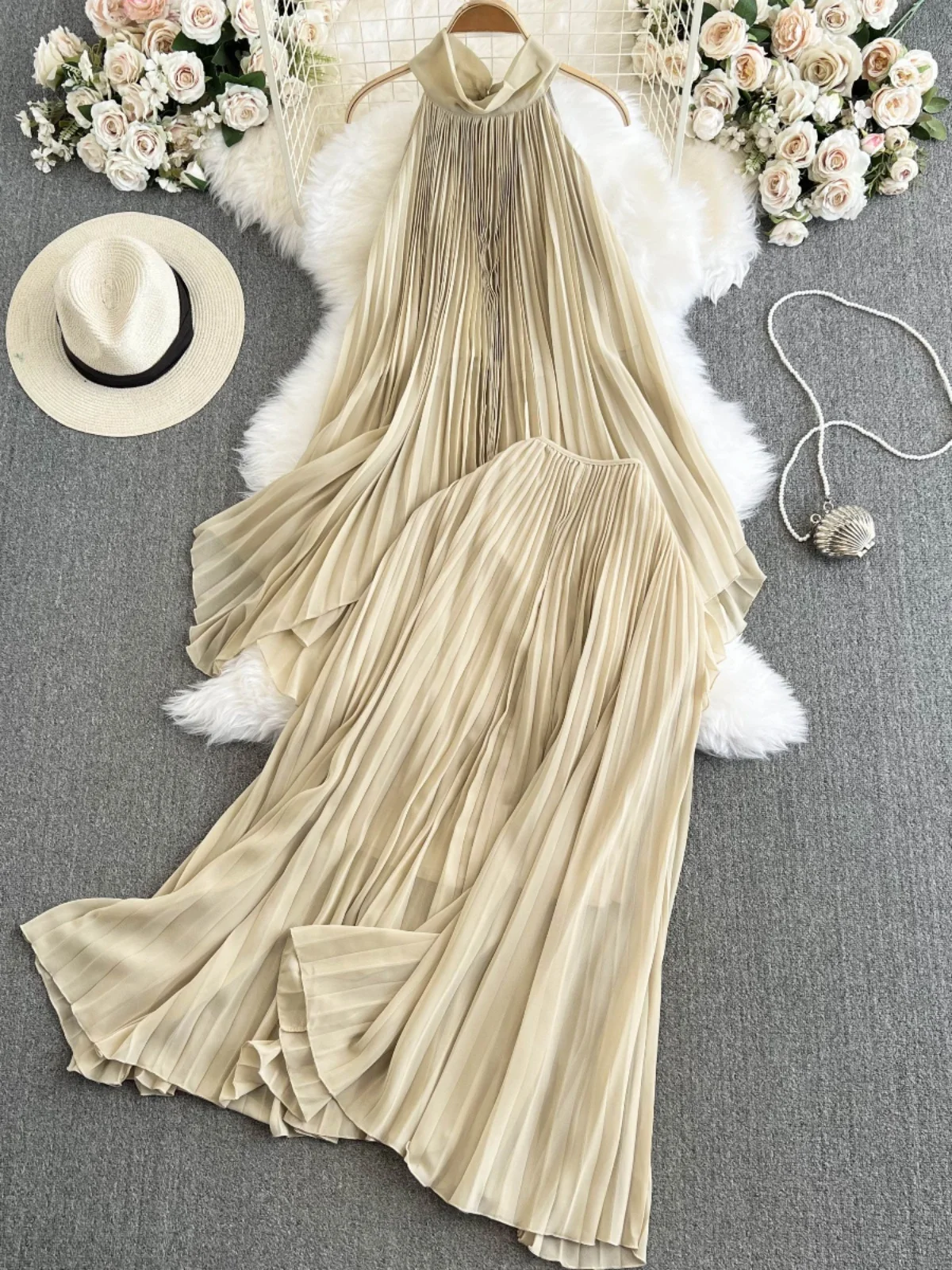 Пляжное платье Vaion, сексуальная фея-аосфера, фотография Godd Sle, комплект с длинной юбкой, женская модная весенне-летняя одежда
Пляжное платье Vaion, сексуальная фея-аосфера, фотография Godd Sle, комплект с длинной юбкой, женская модная весенне-летняя одежда