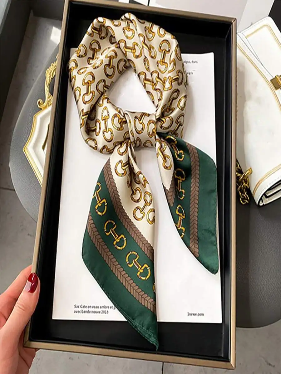 1pc Spring Summer Autumn Geometric Pattern 70 Square Scarves Women Bandana Bandana,Hair Band,Head Band Ideal For Dressing Up You
1pc Spring Summer Autumn Geometric Pattern 70 Square Scarves Women Bandana Bandana,Hair Band,Head Band Ideal For Dressing Up You