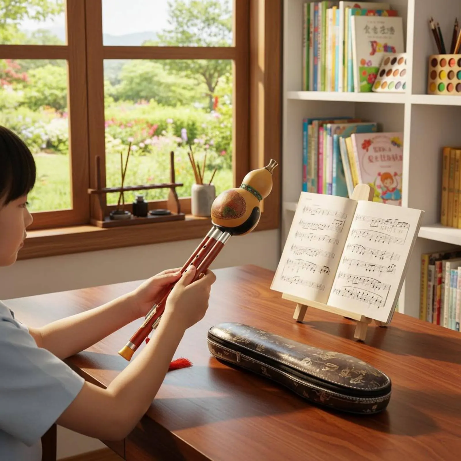 Hulusi Professional Grade Hulusi Flute Chinese Gourd Flute Ethnic & Design Carving Chinese Gourd Pipe Real Sound for Students
Hulusi Professional Grade Hulusi Flute Chinese Gourd Flute Ethnic & Design Carving Chinese Gourd Pipe Real Sound for Students