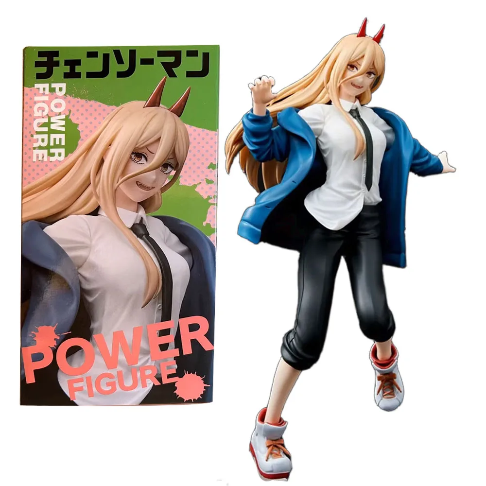 18CM Anime Chainsaw Man Power Figure Reze Stand Cute Sexy Animation Model Toys Gifts Collection Decoration Ornaments PVC
18CM Anime Chainsaw Man Power Figure Reze Stand Cute Sexy Animation Model Toys Gifts Collection Decoration Ornaments PVC
