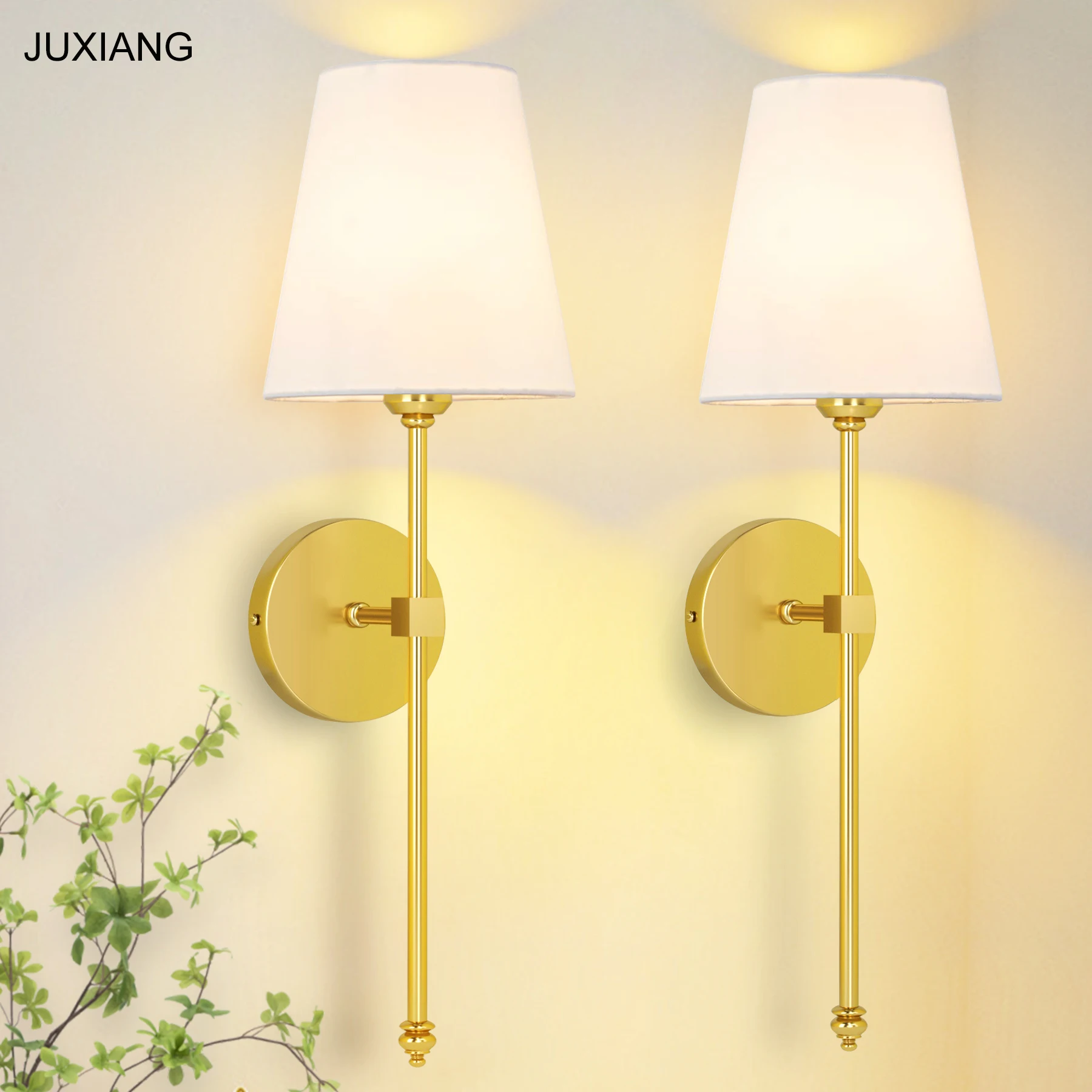 Room Decoration Two Wall Lamps High-end Wall Light Fixture Night Light Bedroom Porch Living Room Home Interior Decor Led Lights
Room Decoration Two Wall Lamps High-end Wall Light Fixture Night Light Bedroom Porch Living Room Home Interior Decor Led Lights