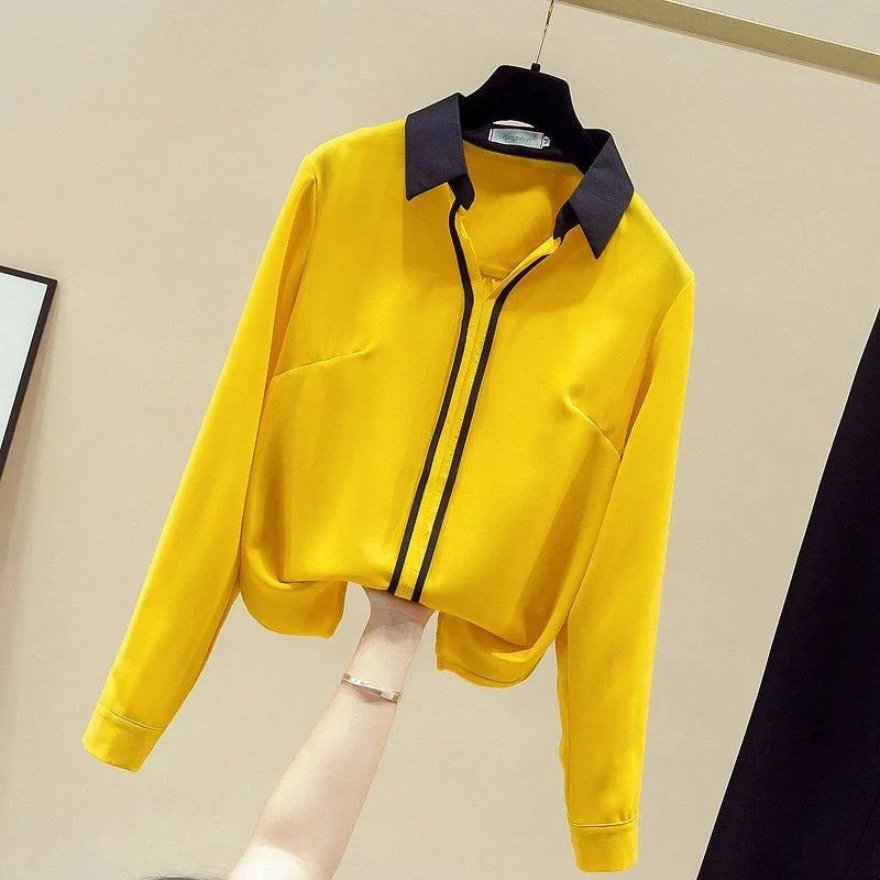 Ele Simple Office irt for Women Long Sve Autumn Cleanfit Sle Poly Fabric A-Line Sve Thin Non-Stretch ort Sve
Ele Simple Office irt for Women Long Sve Autumn Cleanfit Sle Poly Fabric A-Line Sve Thin Non-Stretch ort Sve