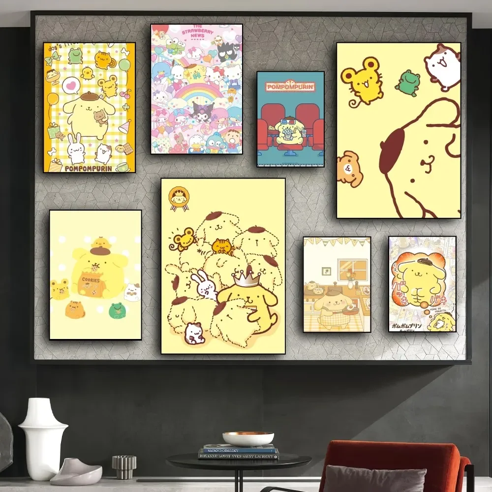 MINISO Sanrio PomPomPurin печать плакатов настенные панно украшения дома для гостиной
MINISO Sanrio PomPomPurin печать плакатов настенные панно украшения дома для гостиной