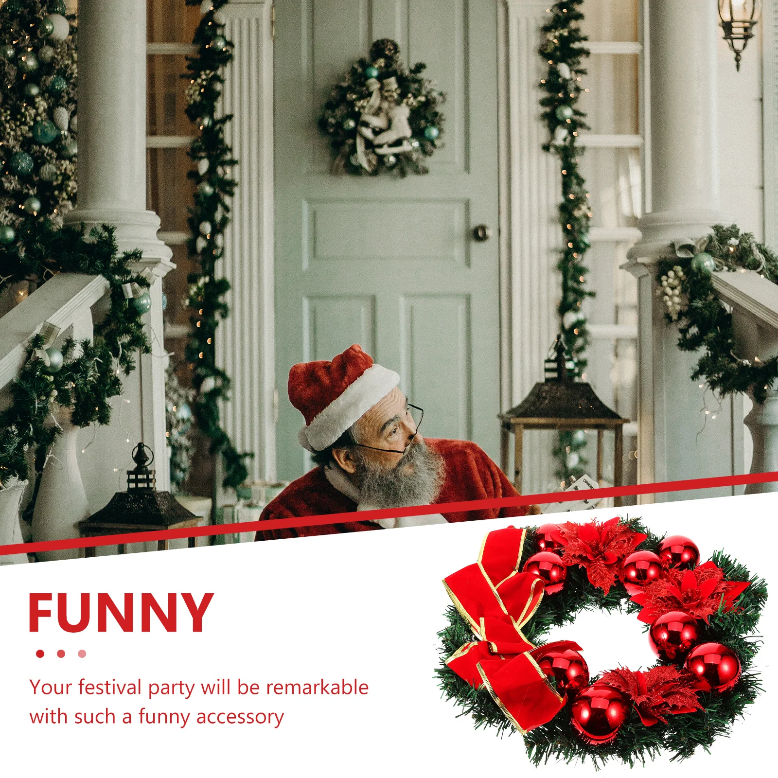 1Pcs Christmas Garland Hanging Wreath Decorative Ornament Xmas Party Photo Prop Home Garden Xmas Hanging Decor
1Pcs Christmas Garland Hanging Wreath Decorative Ornament Xmas Party Photo Prop Home Garden Xmas Hanging Decor