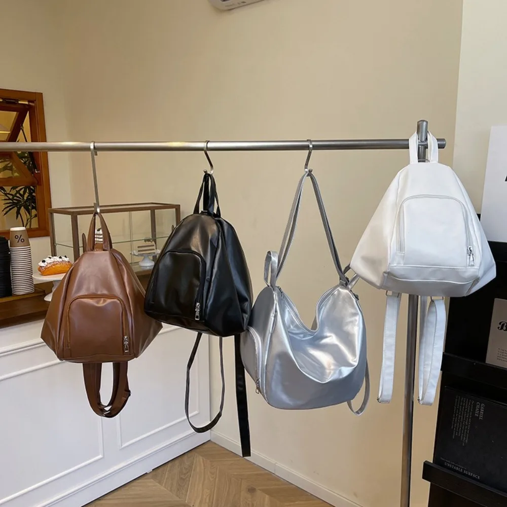 Casual Solid Color Single Shoulder Bag Zipper Waterproof Crossbody Bag Multi-function PU Leather Women's Backpack Men
Casual Solid Color Single Shoulder Bag Zipper Waterproof Crossbody Bag Multi-function PU Leather Women's Backpack Men