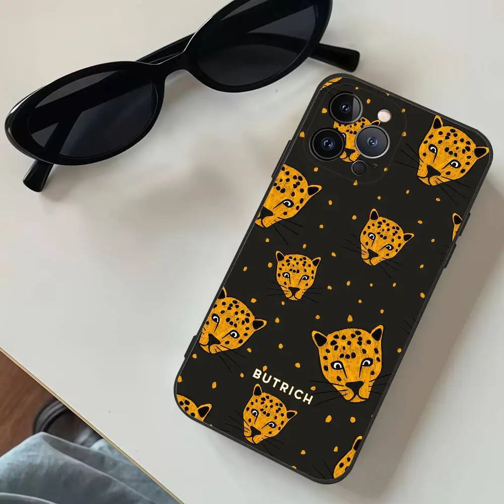 Golden Leopard Phone Case Black Soft Silicone TPU Phone Case For IPhone 11 12 13 14 15 16 Pro Plus Mini Max
Golden Leopard Phone Case Black Soft Silicone TPU Phone Case For IPhone 11 12 13 14 15 16 Pro Plus Mini Max