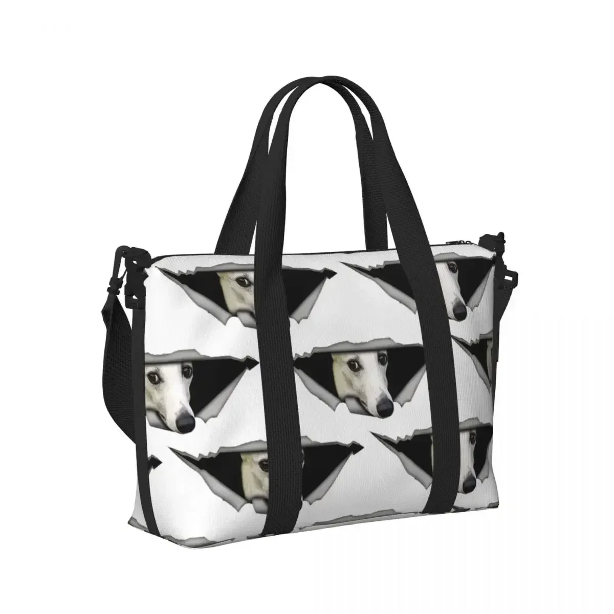 Whippet Peeping Whippet Greyhound Lurcher Dog Beach Travel Bag Tote Bags for Gym Yoga Women Shopping Duffle Shoulder Bag
Whippet Peeping Whippet Greyhound Lurcher Dog Beach Travel Bag Tote Bags for Gym Yoga Women Shopping Duffle Shoulder Bag