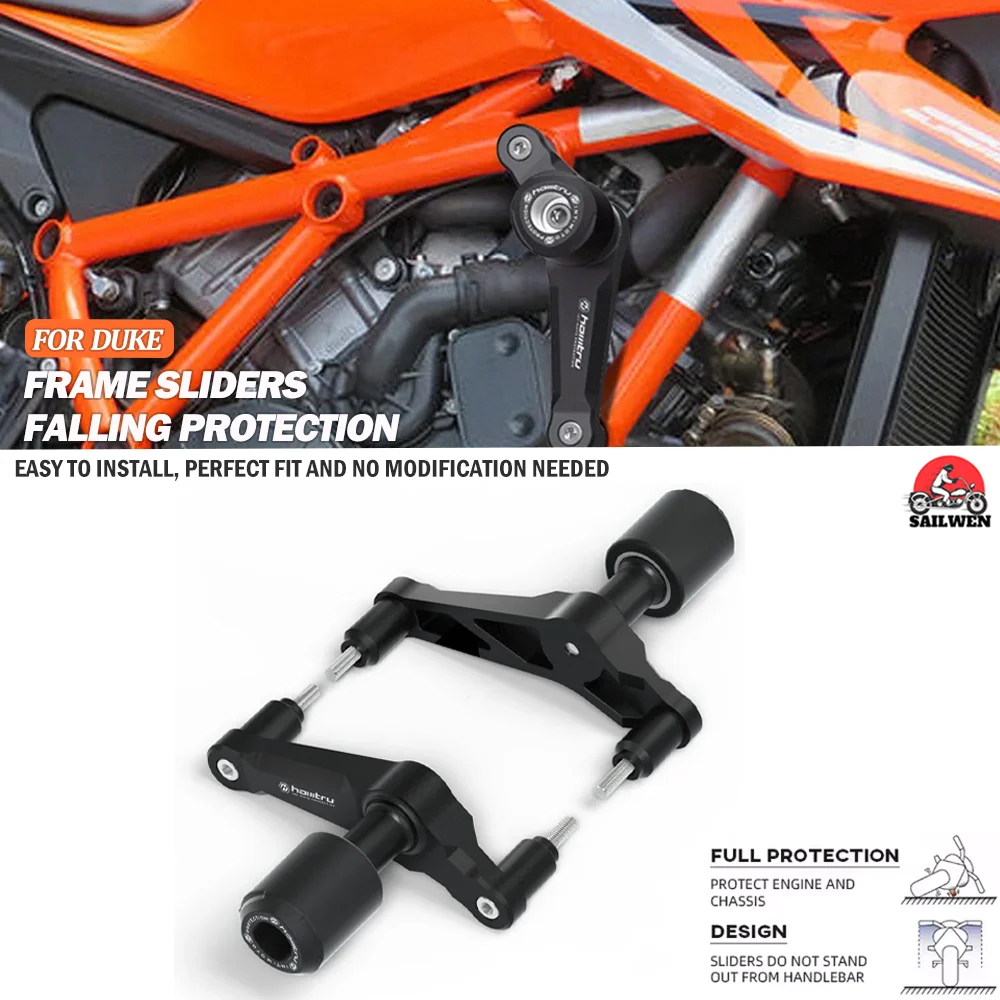 For DUKE 1390/1290 Super Duke R / RR / EVO 2020-2024 Motorcycle Falling Protection Frame Slider