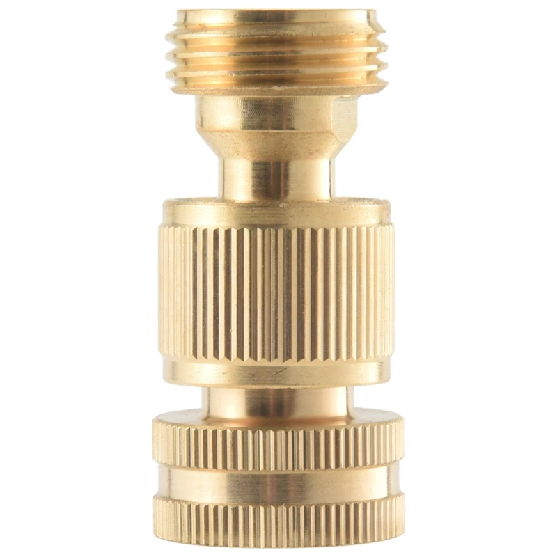 Garden Hose Quick Connect Solid Brass Quick Connector Garden Hose Fitting Water Hose Connectors 3/4 Inch Ght (3 Sets)
Garden Hose Quick Connect Solid Brass Quick Connector Garden Hose Fitting Water Hose Connectors 3/4 Inch Ght (3 Sets)