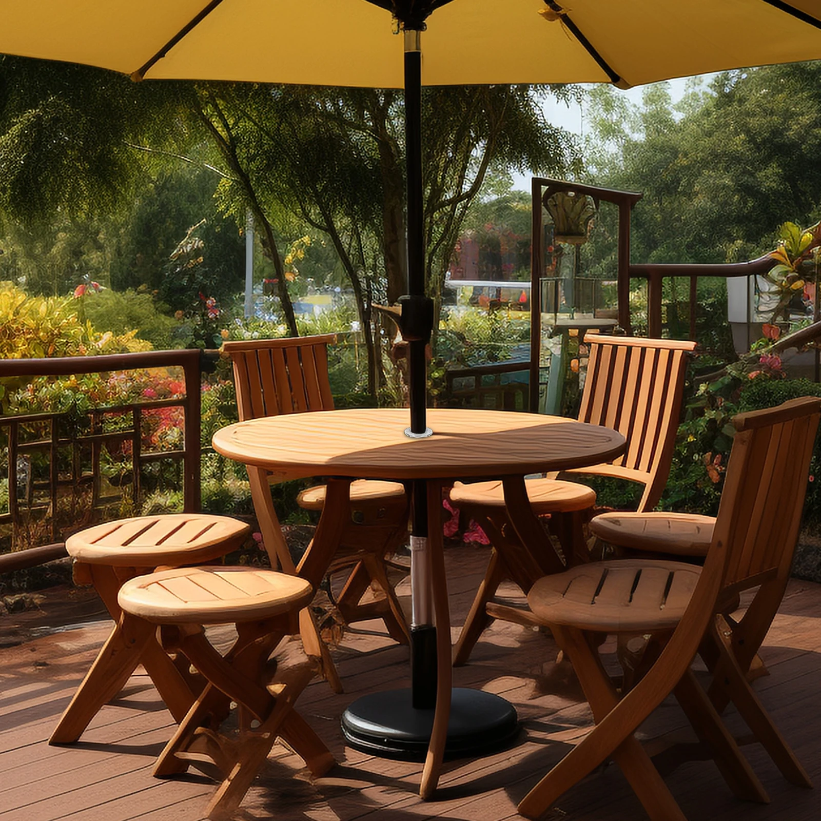 2Pcs Table Umbrella Hole Ring Caps Silicone Umbrella Cover Set for Outdoor Patio
2Pcs Table Umbrella Hole Ring Caps Silicone Umbrella Cover Set for Outdoor Patio