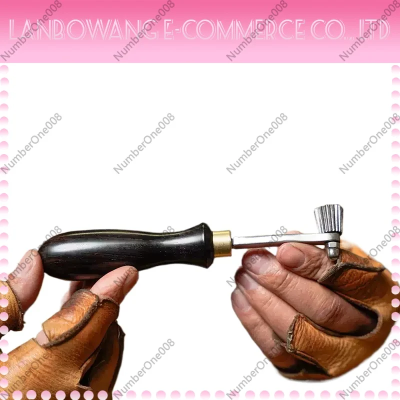 Handmade Shoe Sewing Stitch Spacer Diamond Awl Haft Stitching Punch Leather Craft Wheel Marker Tool for Goodyear Welted
Handmade Shoe Sewing Stitch Spacer Diamond Awl Haft Stitching Punch Leather Craft Wheel Marker Tool for Goodyear Welted