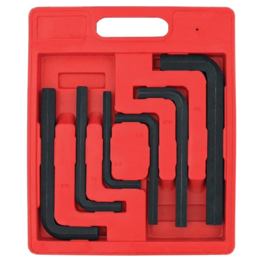 W1938 6-Piece Jumbo Hex Key Metric Set Black, Heavy-Duty Chrome Vanadium Steel, Ergonomic Grip, Ideal for Automotive, Machinery
W1938 6-Piece Jumbo Hex Key Metric Set Black, Heavy-Duty Chrome Vanadium Steel, Ergonomic Grip, Ideal for Automotive, Machinery