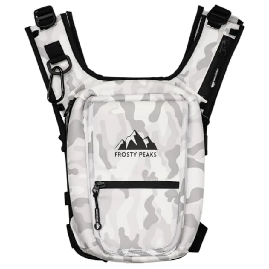 Chest Pack for Hiking Skiing Running and Travel Minimalist Chest Rig Bag with Easy-Access Phone Pouch Dual-Access Pocket Card a
Chest Pack for Hiking Skiing Running and Travel Minimalist Chest Rig Bag with Easy-Access Phone Pouch Dual-Access Pocket Card a