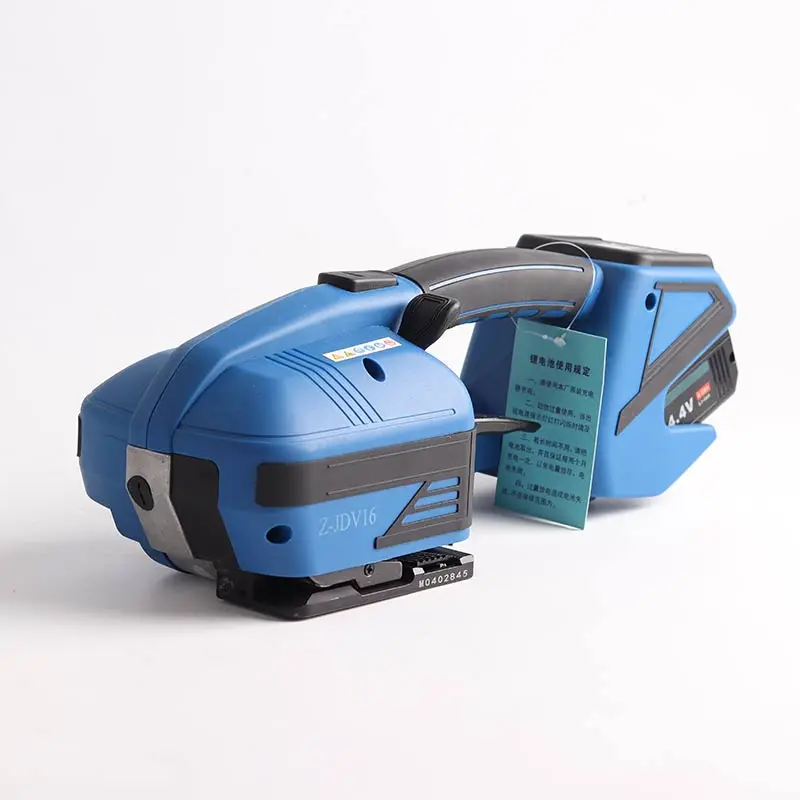 Portable portable electric baler PET plastic steel belt packer storage charging type small automatic strapping machine
Portable portable electric baler PET plastic steel belt packer storage charging type small automatic strapping machine