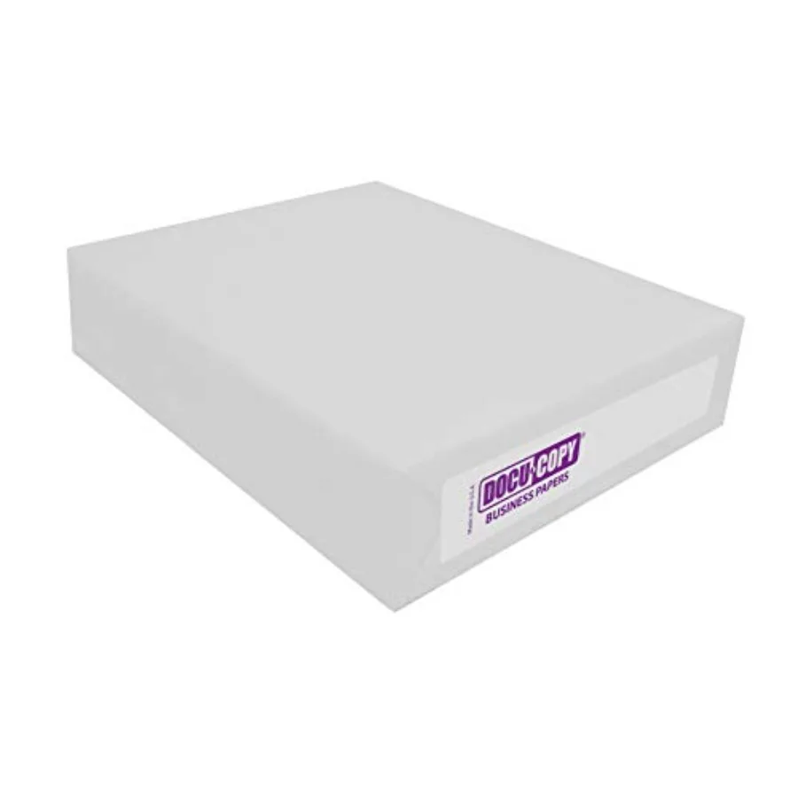 7593 Reinforced Premium Multipurpose Copy Paper 24lb 8.5" x 11" 3 Holes 1 Ream/500 Sheets
7593 Reinforced Premium Multipurpose Copy Paper 24lb 8.5" x 11" 3 Holes 1 Ream/500 Sheets