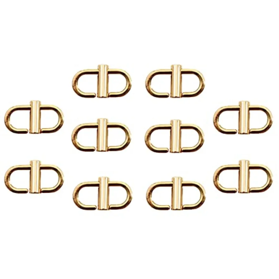 Adjustable Metal Buckles for Chain Strap Bag, Chain Links Clothing Buckles Clip Shorten Length for Chain
Adjustable Metal Buckles for Chain Strap Bag, Chain Links Clothing Buckles Clip Shorten Length for Chain