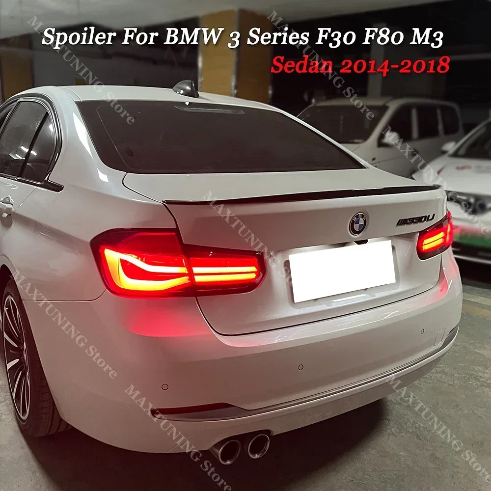 Rear Trunk Spoiler Wing For BMW 3 Series F30 4-Door Sedan F80 M3 Sedan 2014-2018 M3 Style Car Styling Tail Wing Body Kits Tuning
Rear Trunk Spoiler Wing For BMW 3 Series F30 4-Door Sedan F80 M3 Sedan 2014-2018 M3 Style Car Styling Tail Wing Body Kits Tuning