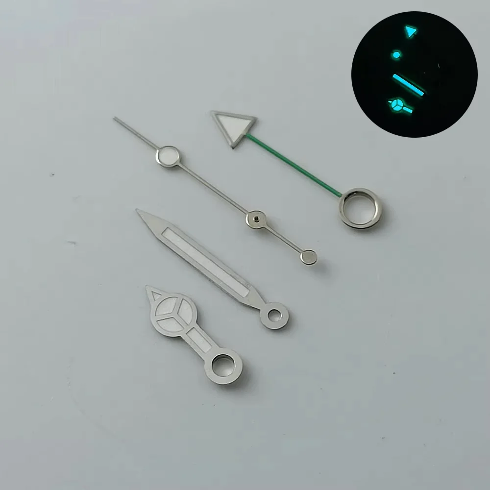 Blue Green Luminous NH34 GMT Watch Hands Set for NH34 Automatic Movement watch accessories Parts For Wristwatches clock hand
Blue Green Luminous NH34 GMT Watch Hands Set for NH34 Automatic Movement watch accessories Parts For Wristwatches clock hand