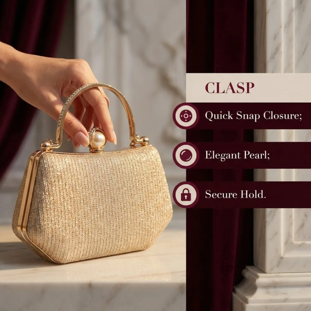 Casual Glitter Evening Banquet Bag Pearl Handle Rhinestone Box Handbag Crossbody Bag Shoulder Bag Ladies Clutch Bag Women
Casual Glitter Evening Banquet Bag Pearl Handle Rhinestone Box Handbag Crossbody Bag Shoulder Bag Ladies Clutch Bag Women