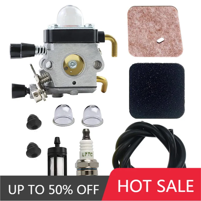 Suitable for lawn mower FS55 FS85 carburetor HS75 HS80 HS85 HL75 FH75 HT70 KM85 STIHL
Suitable for lawn mower FS55 FS85 carburetor HS75 HS80 HS85 HL75 FH75 HT70 KM85 STIHL