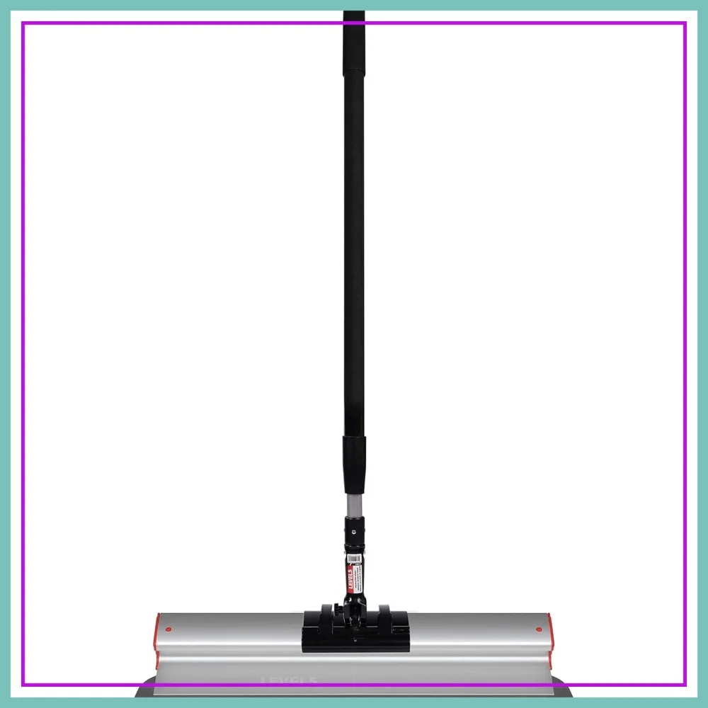 LEVEL5 Skimming Blade Combo: 24" Blade + 38.5"-63" Extension Handle, Smoothing/Knockdown Drywall Knife, Aluminum & Stainless Steel, Impact End Caps, 5-425
LEVEL5 Skimming Blade Combo: 24" Blade + 38.5"-63" Extension Handle, Smoothing/Knockdown Drywall Knife, Aluminum & Stainless Steel, Impact End Caps, 5-425