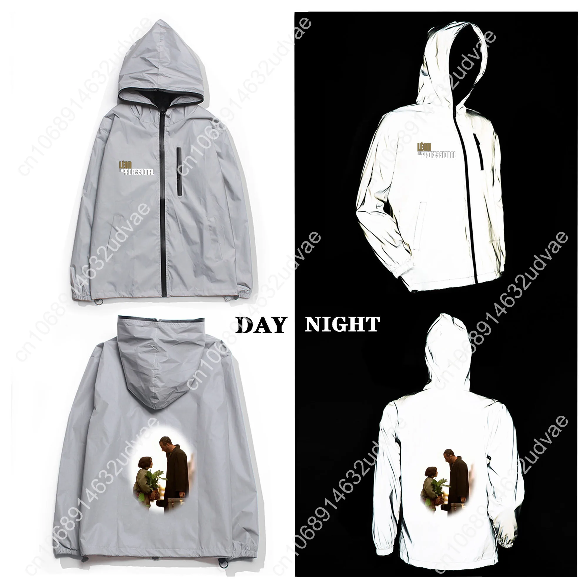 Léon: The Professional Reflective Jacket Mens Womens Coat Hooded Windbreaker Runing Pocket Jackets Hiking Customized Hoodie
Léon: The Professional Reflective Jacket Mens Womens Coat Hooded Windbreaker Runing Pocket Jackets Hiking Customized Hoodie