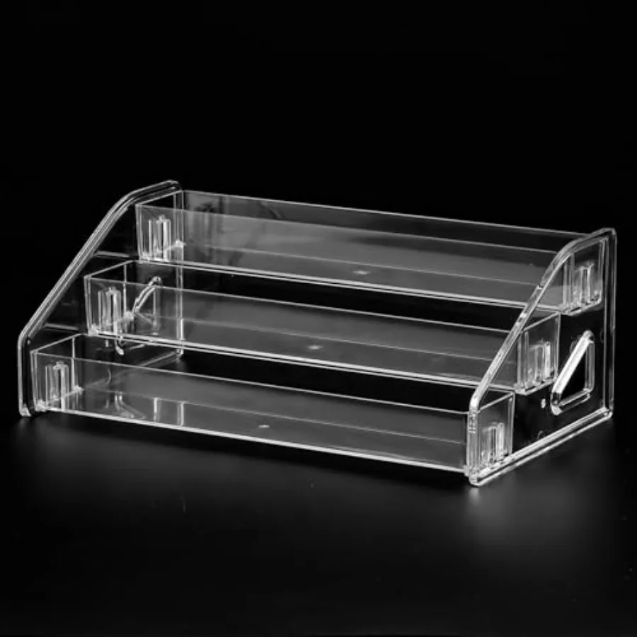 Nail Polish Organizer Clear Acrylic Eyeglasses Display Holder Essential Oil Storage Rack Makeup Stand Tray - 3 Layer
Nail Polish Organizer Clear Acrylic Eyeglasses Display Holder Essential Oil Storage Rack Makeup Stand Tray - 3 Layer