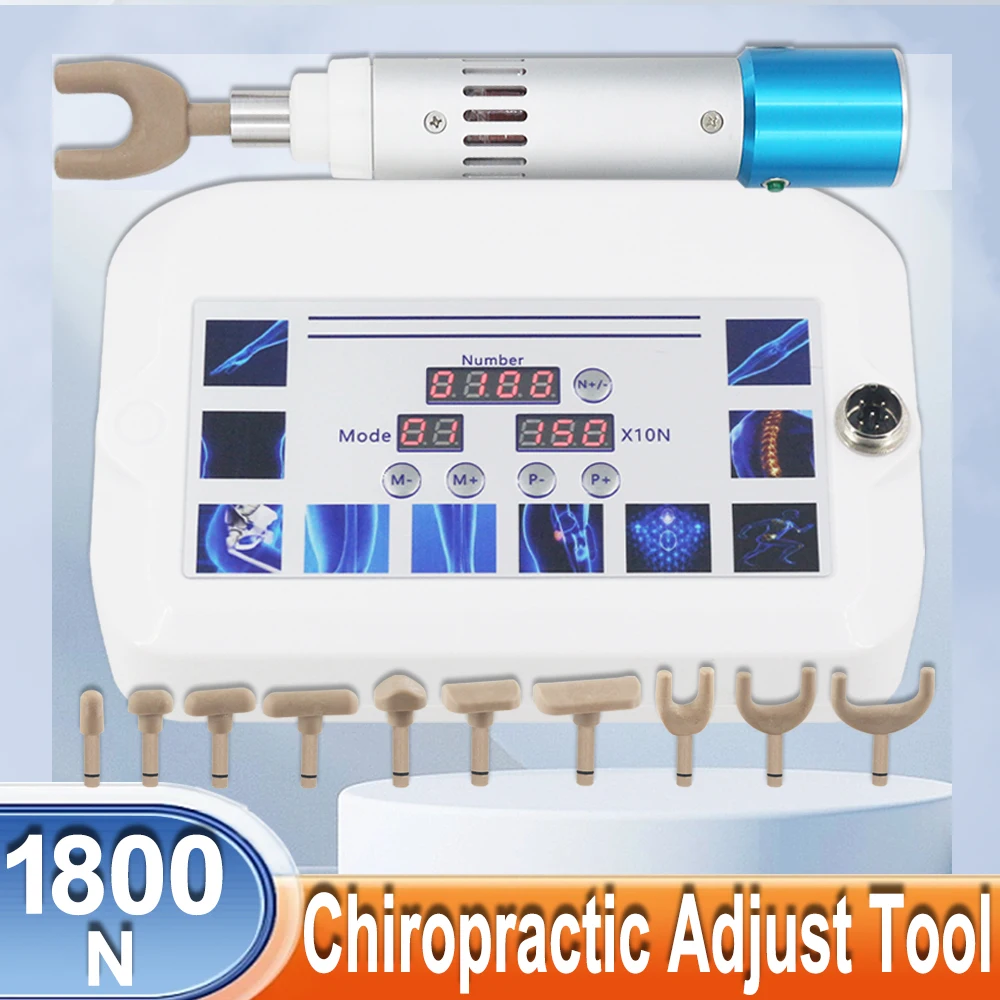 10 Heads Chiropractic Adjusting Tool Adjustable Intensity Correction Gun Therapy 1800N Chiropractic Adjusting Instrument Fascia
10 Heads Chiropractic Adjusting Tool Adjustable Intensity Correction Gun Therapy 1800N Chiropractic Adjusting Instrument Fascia