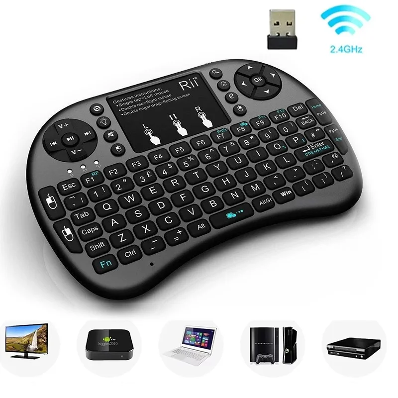 Mini Wireless Keyboard 2.4G Dual Mode Handheld English Touchpad Remote For PC Laptop Android TV For Android Windows Media Player
Mini Wireless Keyboard 2.4G Dual Mode Handheld English Touchpad Remote For PC Laptop Android TV For Android Windows Media Player
