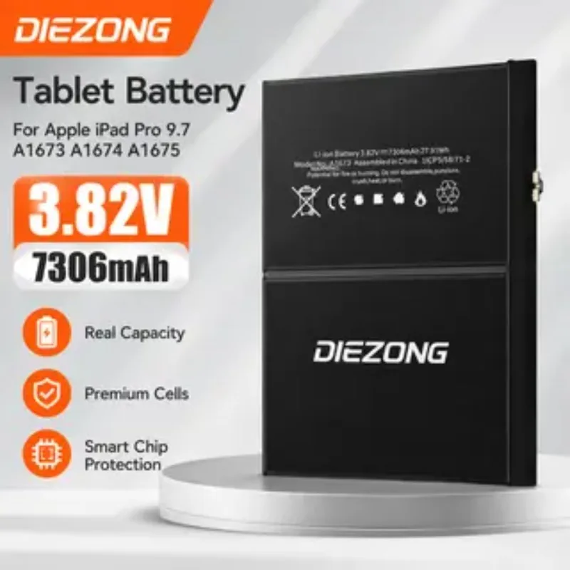 2026 New High Quality A1664 7306mAh Battery for Ipad Pro 9.7/A1664/A1673/A1674/A1675 Tablet Battery
2026 New High Quality A1664 7306mAh Battery for Ipad Pro 9.7/A1664/A1673/A1674/A1675 Tablet Battery