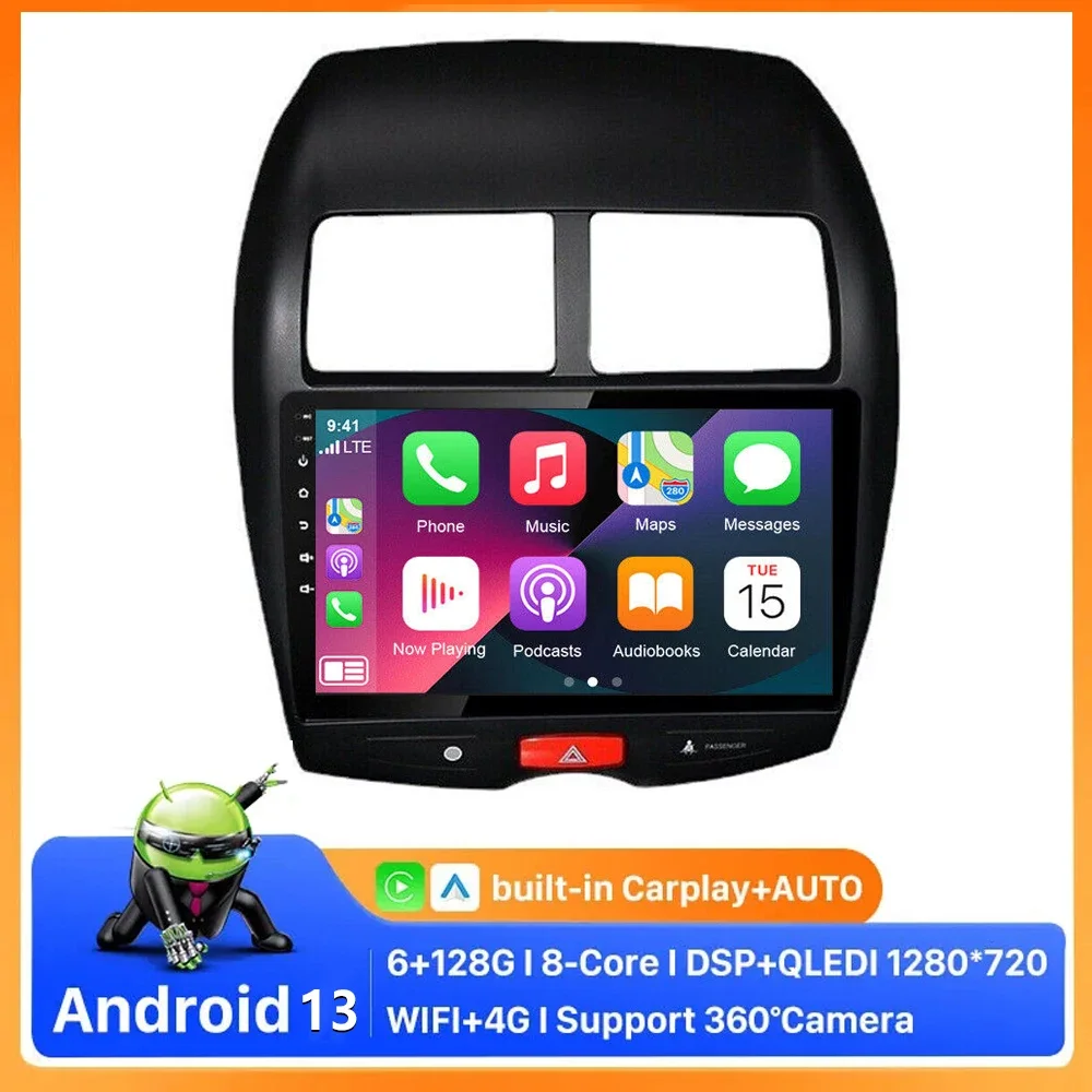 Автомагнитола 2 Din Android 13 для Mitsubishi ASX 1 2010 2011-2016, мультимедийный видеоплеер, навигация GPS, Carplay, авто, DVD, стерео
Автомагнитола 2 Din Android 13 для Mitsubishi ASX 1 2010 2011-2016, мультимедийный видеоплеер, навигация GPS, Carplay, авто, DVD, стерео