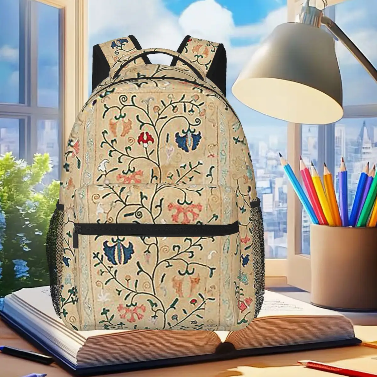 Рюкзак с вышивкой Uzbekistan Suzani Nim, студенческий рюкзак для мальчиков и девочек, детская школьная сумка, сумки на плечо для ноутбука для мужчин и женщин
Рюкзак с вышивкой Uzbekistan Suzani Nim, студенческий рюкзак для мальчиков и девочек, детская школьная сумка, сумки на плечо для ноутбука для мужчин и женщин